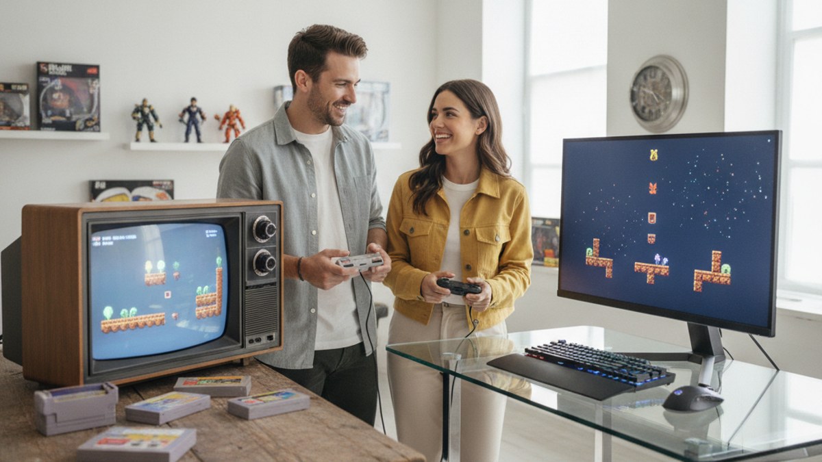 A Evolução dos Jogos Retrô: Nostalgia e Novas Gerações