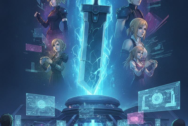 Final Fantasy 7 Revelation terá demonstração jogável na Brasil Game Show 2026