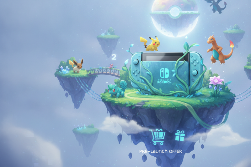 Pokémon Pokopia para Switch 2 é listado na Amazon em oferta de pré-lançamento