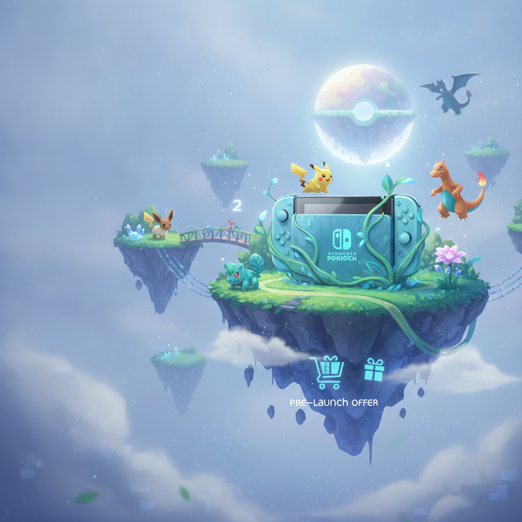 Pokémon Pokopia para Switch 2 é listado na Amazon em oferta de pré-lançamento