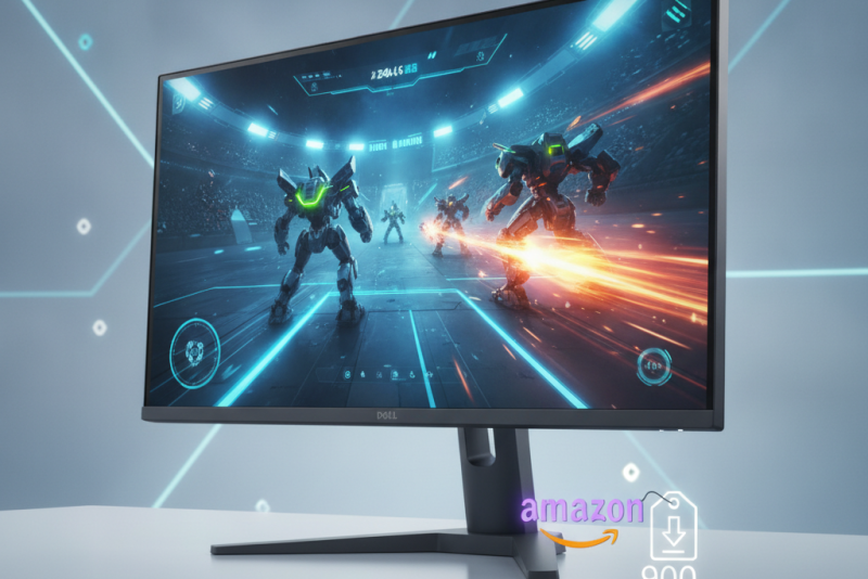 Monitor Gamer Dell de 24 polegadas e 240 Hz entra em oferta na Amazon por menos de R$ 900