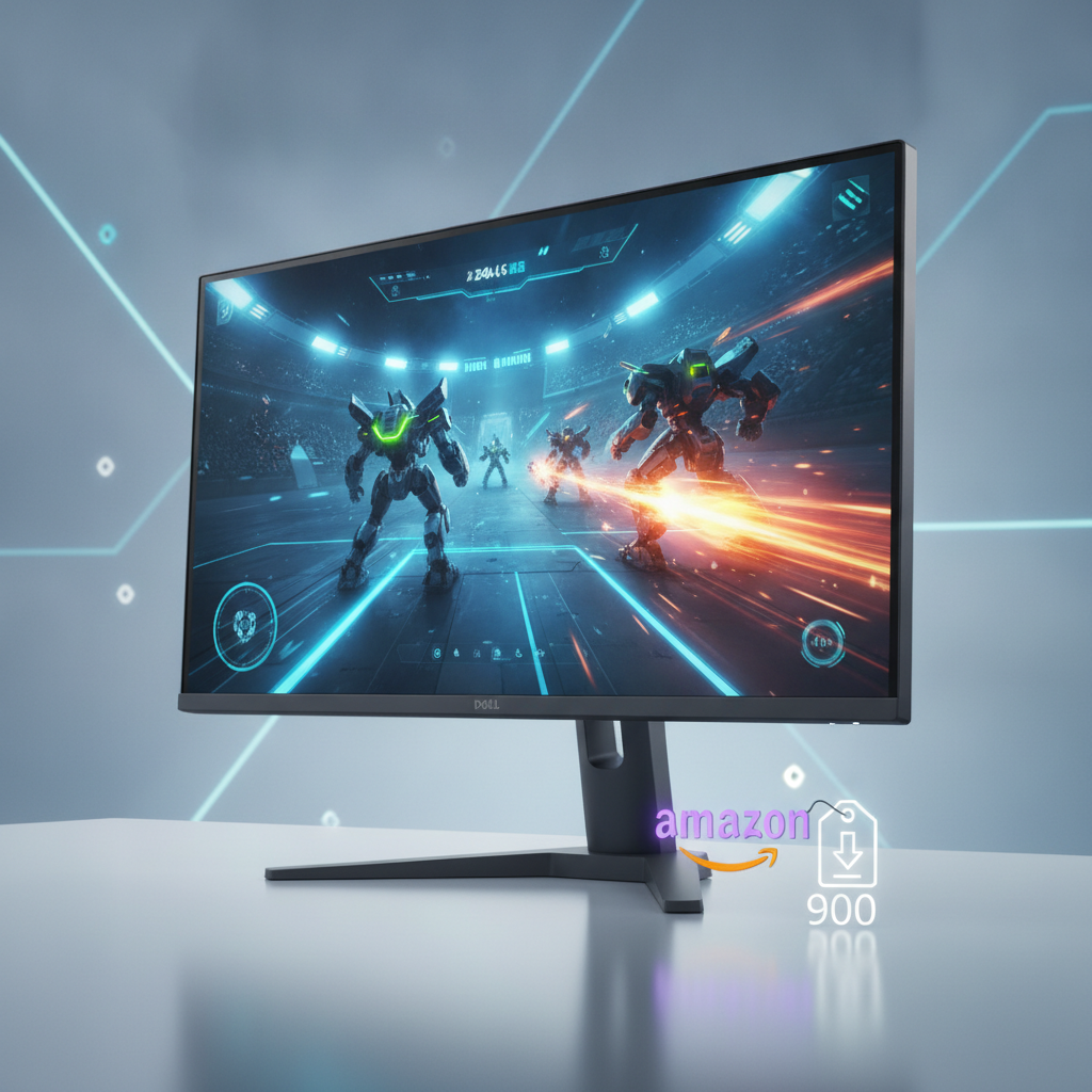 Monitor Gamer Dell de 24 polegadas e 240 Hz entra em oferta na Amazon por menos de R$ 900