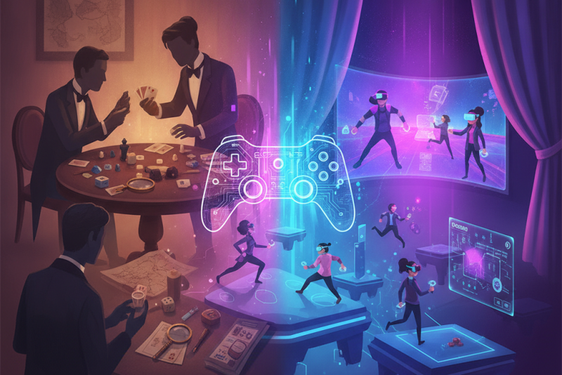 Jantares Investigativos: A Transição dos Jogos de Salão para o Teatro Imersivo
