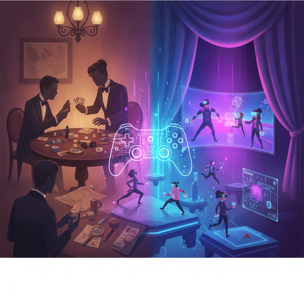 Jantares Investigativos: A Transição dos Jogos de Salão para o Teatro Imersivo