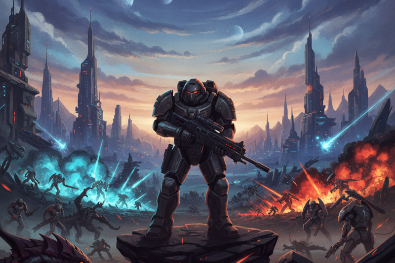 BlizzCon revela novo StarCraft como um shooter de mundo aberto