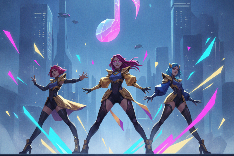 K/DA, grupo de K-Pop de League of Legends, retorna após seis anos com single e clipe produzidos pelo estúdio de Arcane