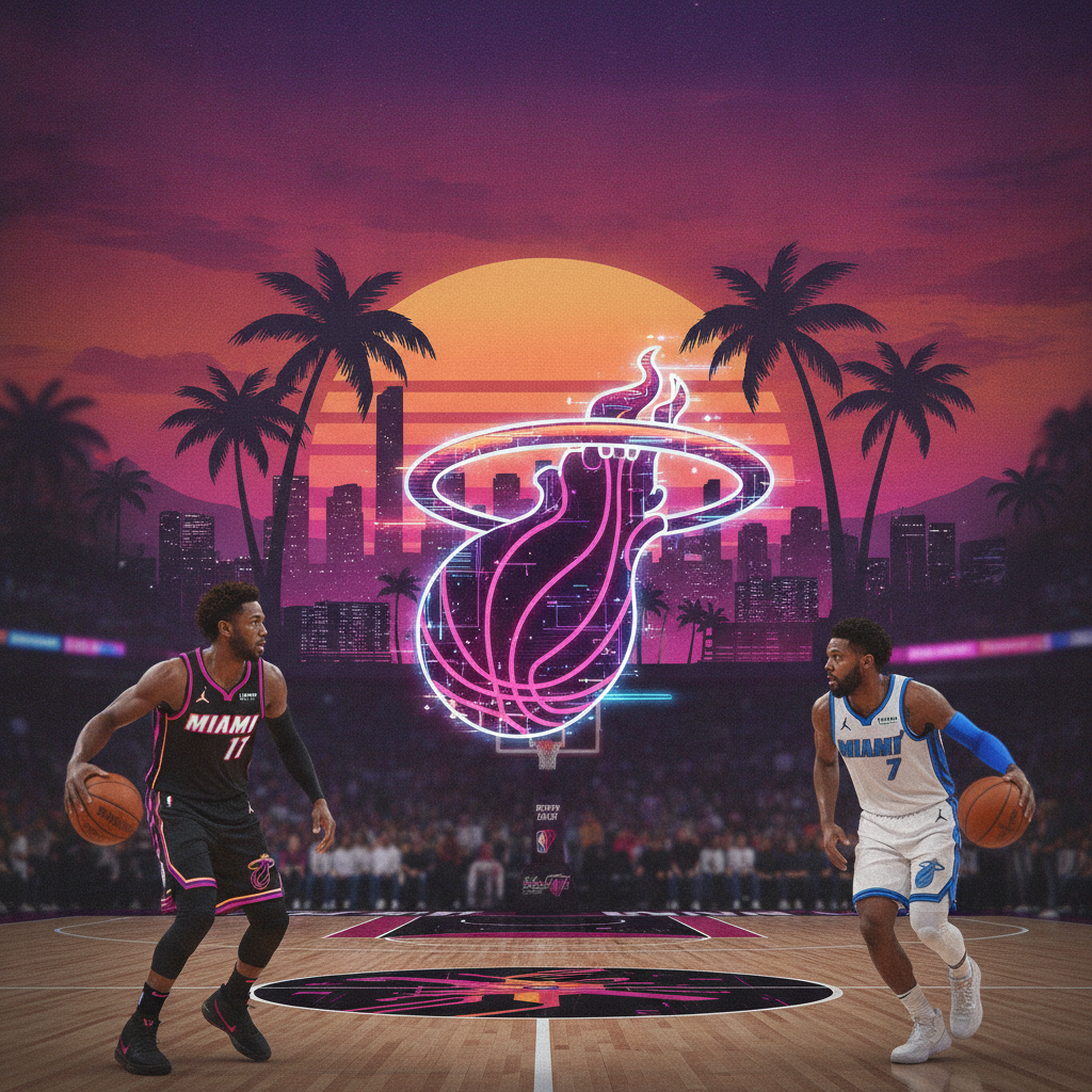 Miami Heat Usará Uniformes Temáticos de GTA 6 em Partida Contra Milwaukee em Novembro