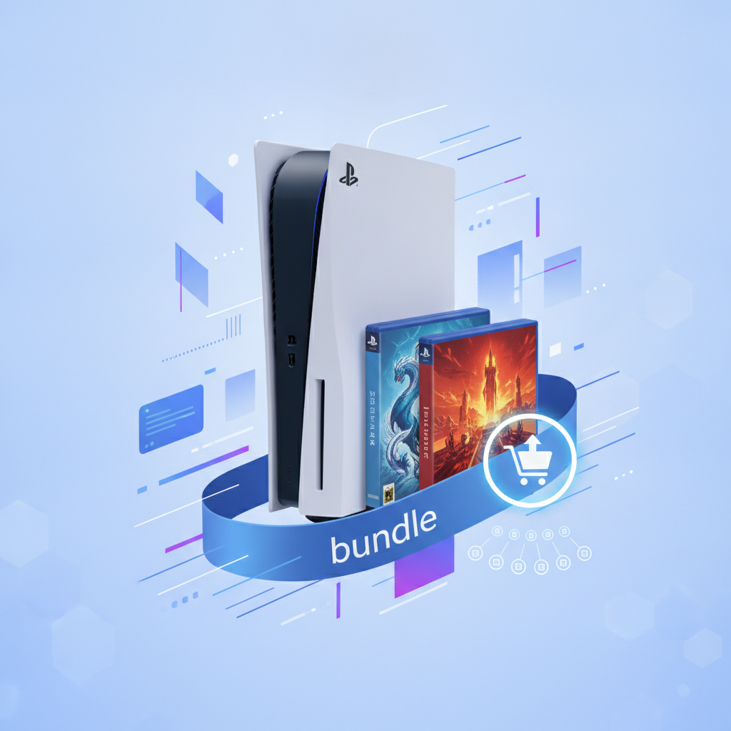 Bundle de PlayStation 5 com dois jogos entra em oferta na Amazon com parcelamento em 12x sem juros