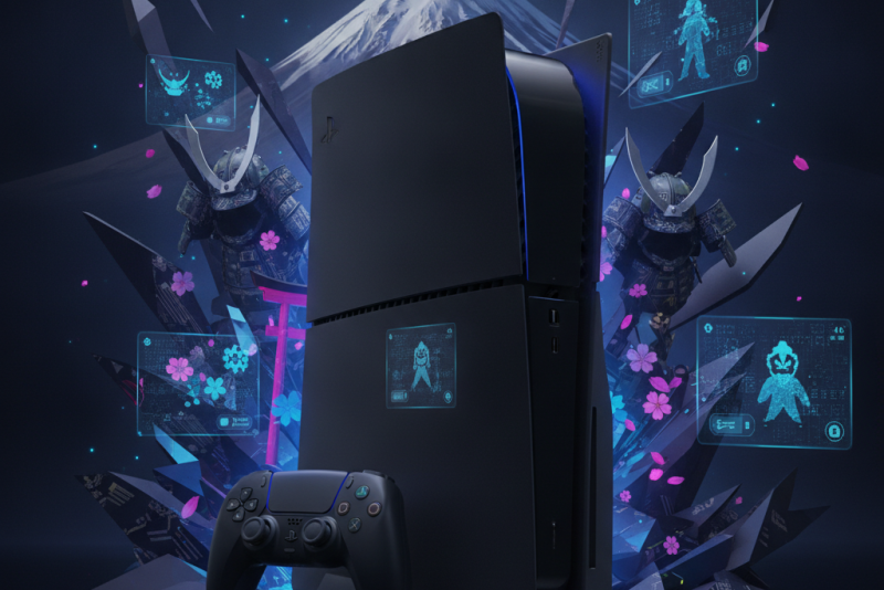 PlayStation 5 Midnight Black: Imagens da versão exclusiva para o Japão